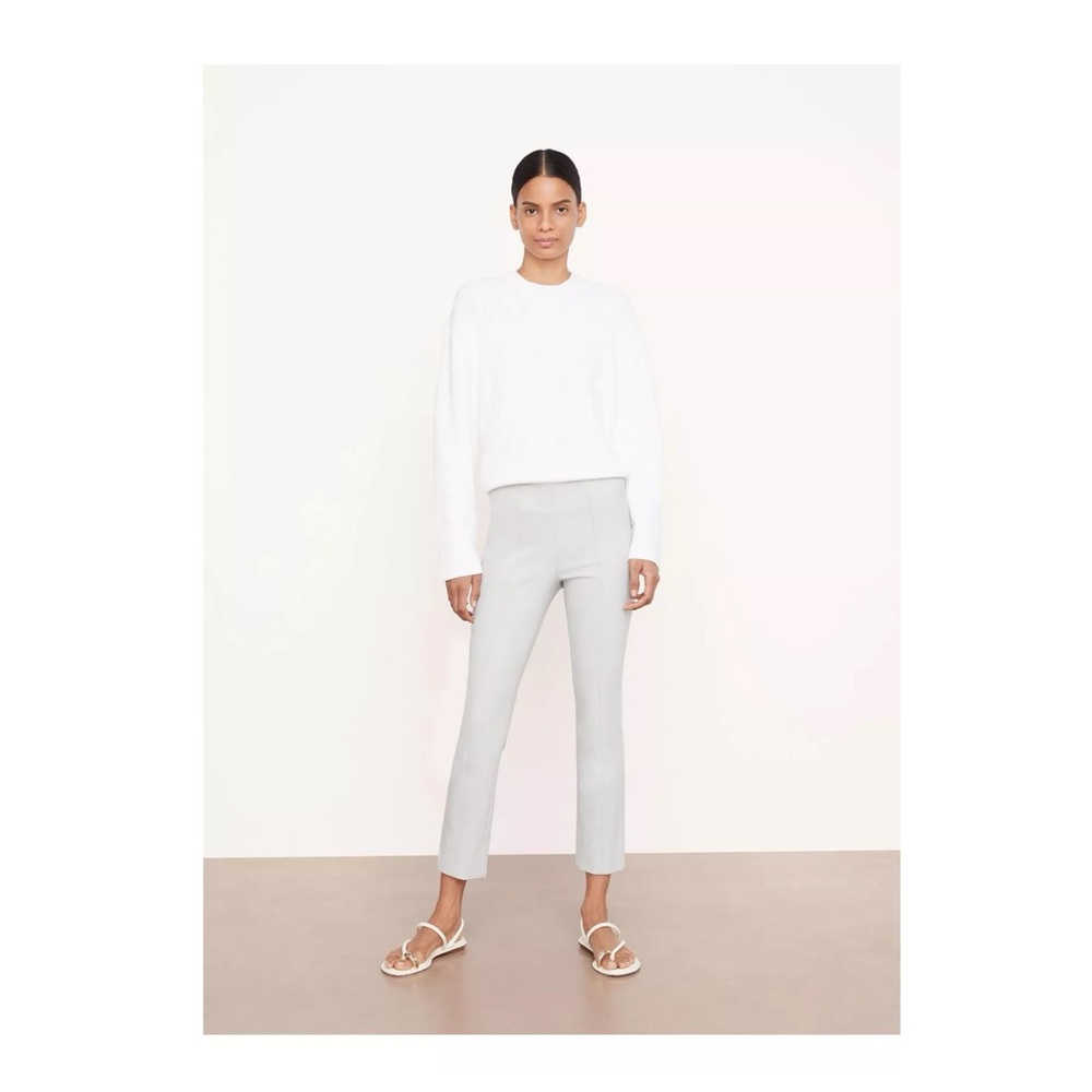 VINCE. Stitch Front Seam Ponte Crop Legging